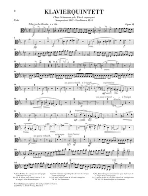 Schumann: Piano Quintet in E-flat Major, Op. 44