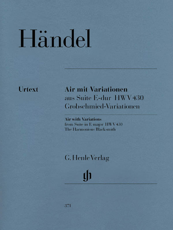 Handel: Air with Variations from Suite in E Major, HWV 430