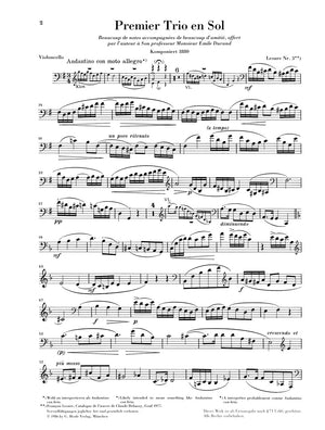 Debussy: Piano Trio in G Major