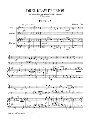 Haydn: Piano Trios - Volume 4