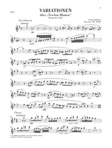 Schubert: Variations on "Trockne Blumen", D 802, Op. posth. 160