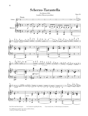 Wieniawski: Scherzo-Tarantelle in G Minor, Op. 16
