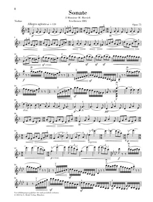 Saint-Saëns: Violin Sonata No. 1 in D Minor, Op. 75