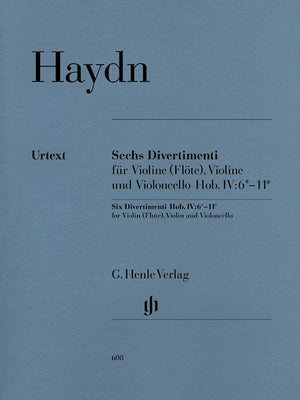 Haydn: 6 Divertimenti, Hob. IV:6-11