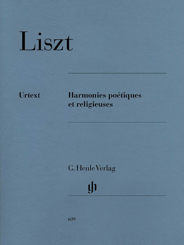 Liszt: Harmonies poétiques et religieuses