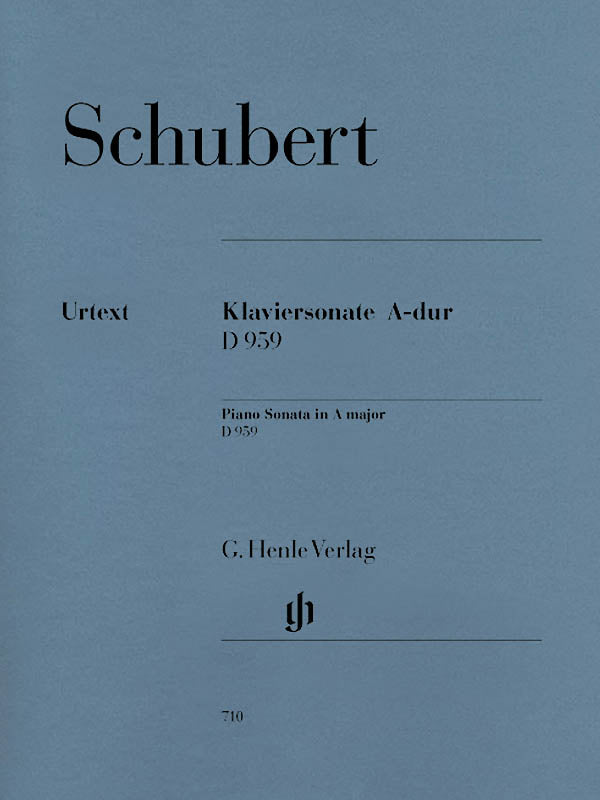 Schubert: Piano Sonata in A Major, D 959