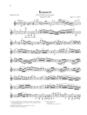 Weber: Clarinet Concerto No. 2 in E-flat Major, Op. 74