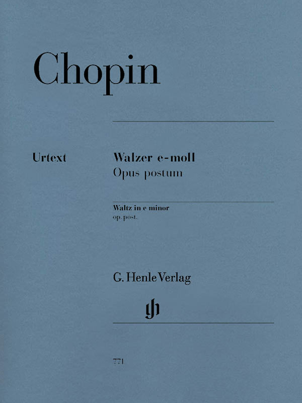 Chopin: Waltz in E Minor, Op. posth., KK IVa/15