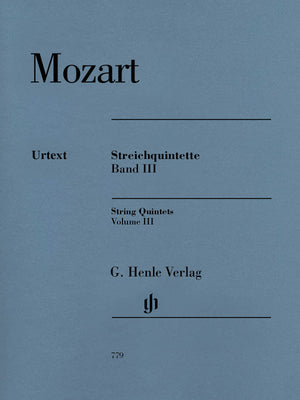 Mozart: String Quintets - Volume 3