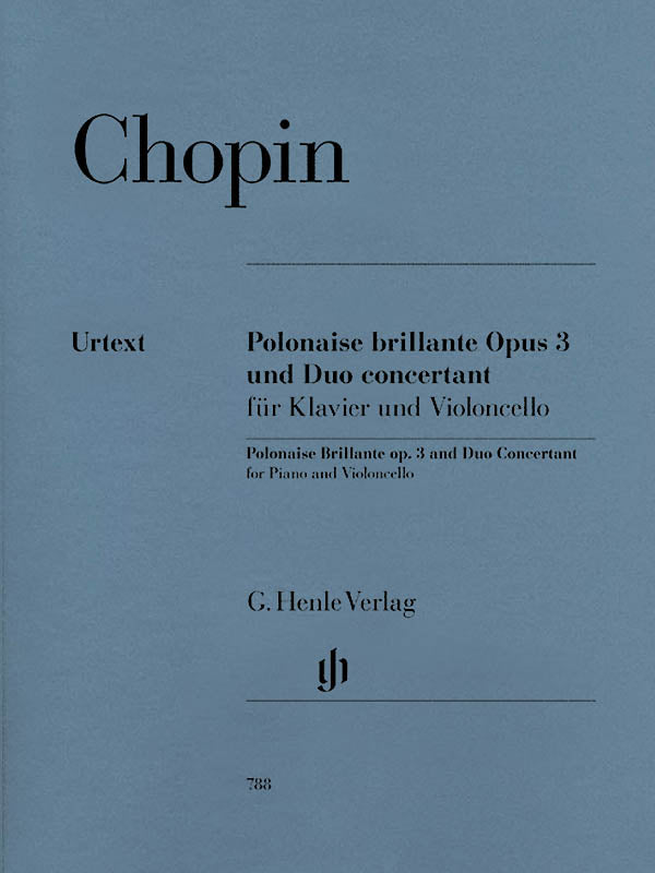 Chopin: Polonaise brillante, Op. 3 and Duo concertant