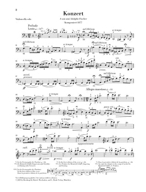Lalo: Cello Concerto in D Minor
