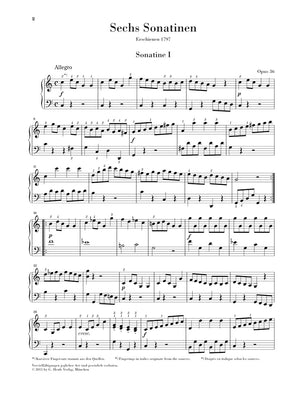 Clementi: 6 Sonatinas, Op. 36