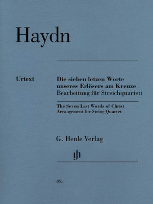 Haydn: The Seven Last Words of Christ, Hob. XX/1B (for String Quartet)