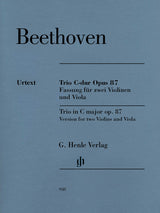 Beethoven: Trio in C Major, Op. 87