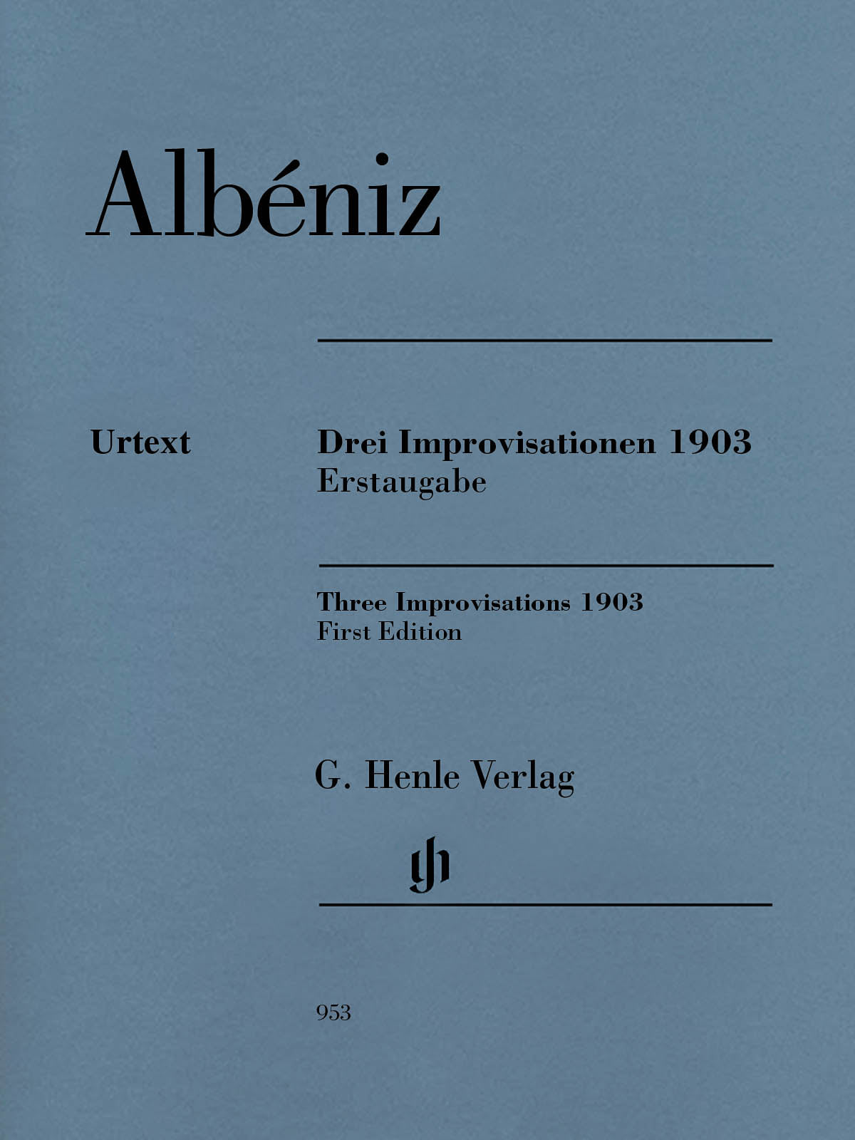 Albéniz: Three Improvisations, 1903