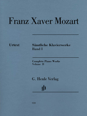 F. X. Mozart: Complete Piano Works - Volume 2