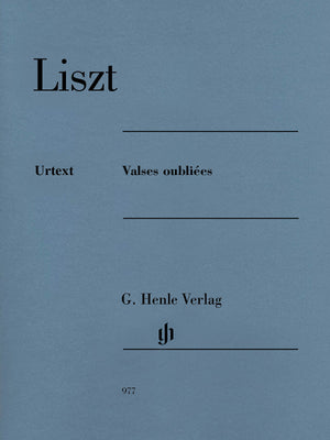 Liszt: Valses oubliées