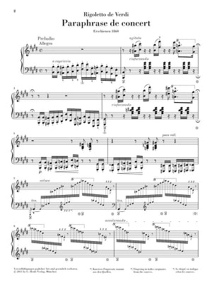 Liszt: Rigoletto