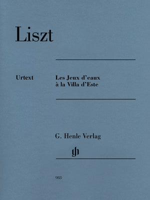 Liszt: Les Jeux d'eaux à la Villa d'Este