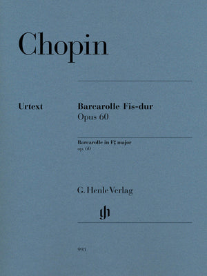 Chopin: Barcarolle in F-sharp Major, Op. 60