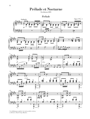 Scriabin: Prélude et Nocturne, Op. 9