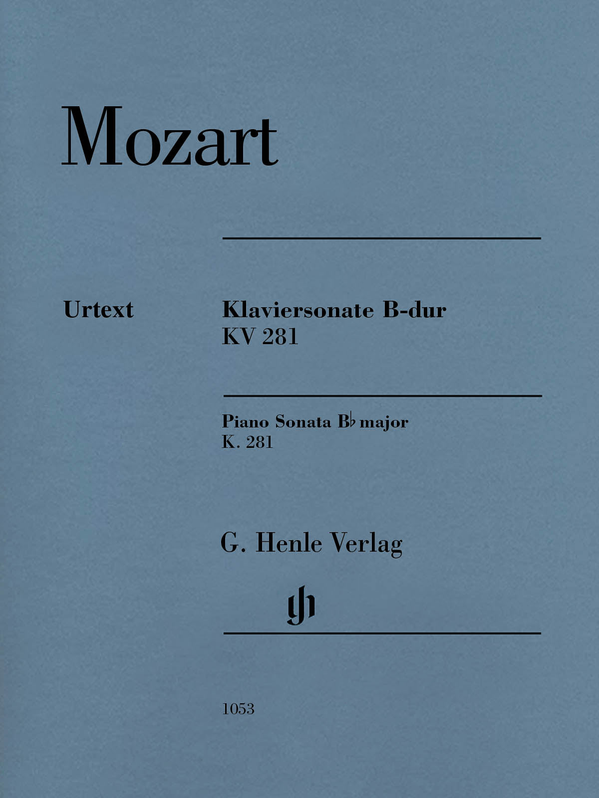 Mozart: Piano Sonata in B-flat Major, K. 281 (189f)