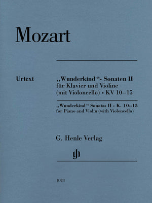 Mozart: "Wunderkind" Sonatas - Volume 2, K. 10-15