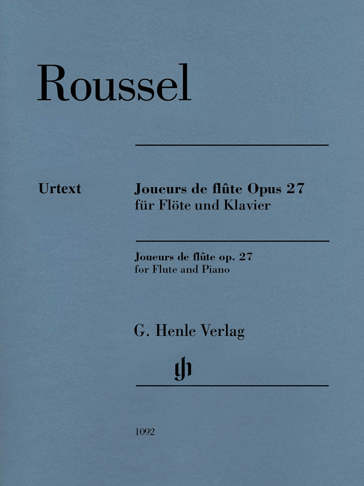 Roussel: Joueurs de flûte, Op. 27