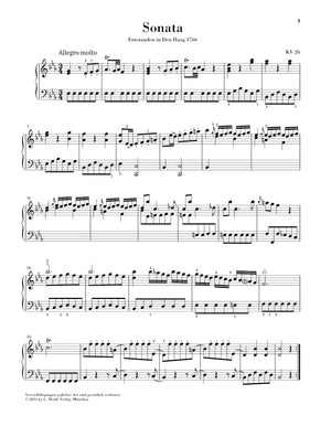 Mozart: "Wunderkind" Sonatas - Volume 3, K. 26-31 [Solo Piano]