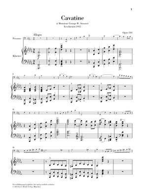 Saint-Saëns: Cavatine, Op. 144