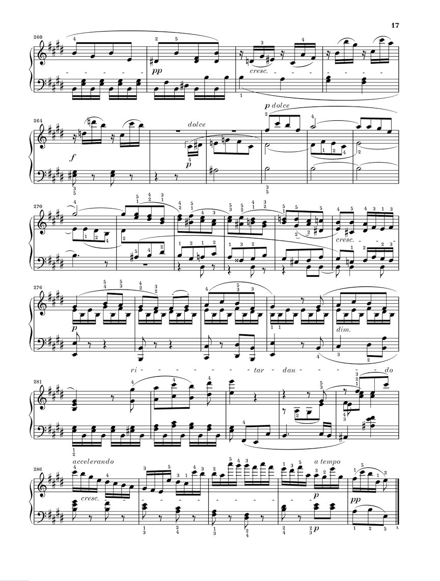 Beethoven: Piano Sonata No. 27 in E Minor, Op. 90