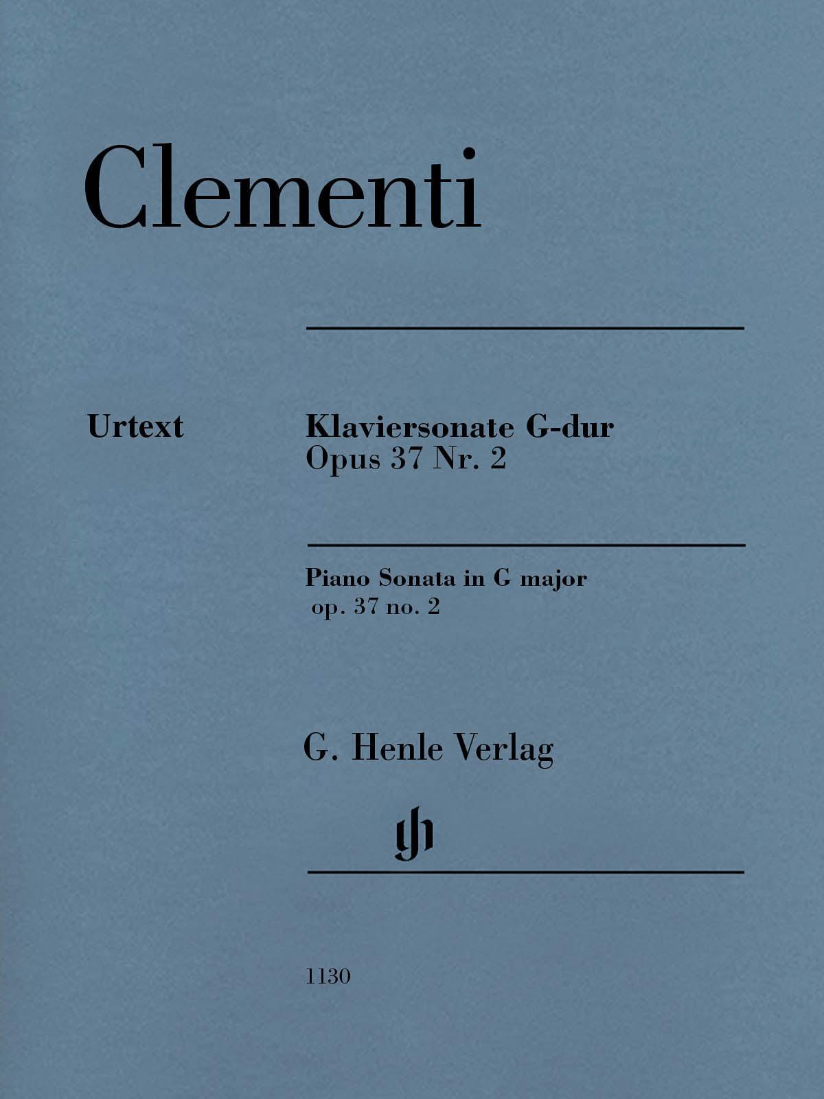 Clementi: Piano Sonata in G Major, Op. 37, No. 2