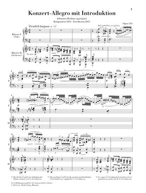 Schumann: Introduction and Concert Allegro, Op. 134
