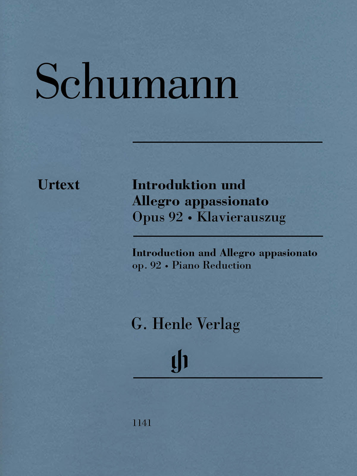 Schumann: Introduction and Allegro Appassionato, Op. 92