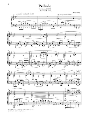 Rachmaninoff: Prélude in D Major, Op. 23, No. 4