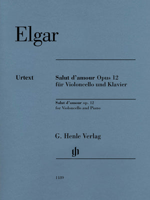 Elgar: Salut d'amour, Op. 12 (Version for Cello & Piano)