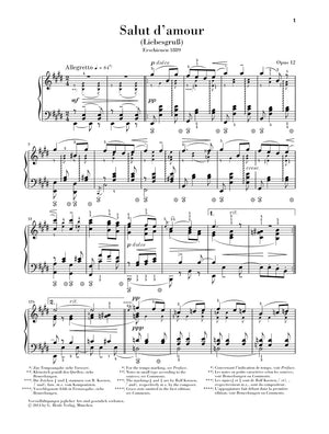 Elgar: Salut d'amour, Op. 12 (Version for Solo Piano)