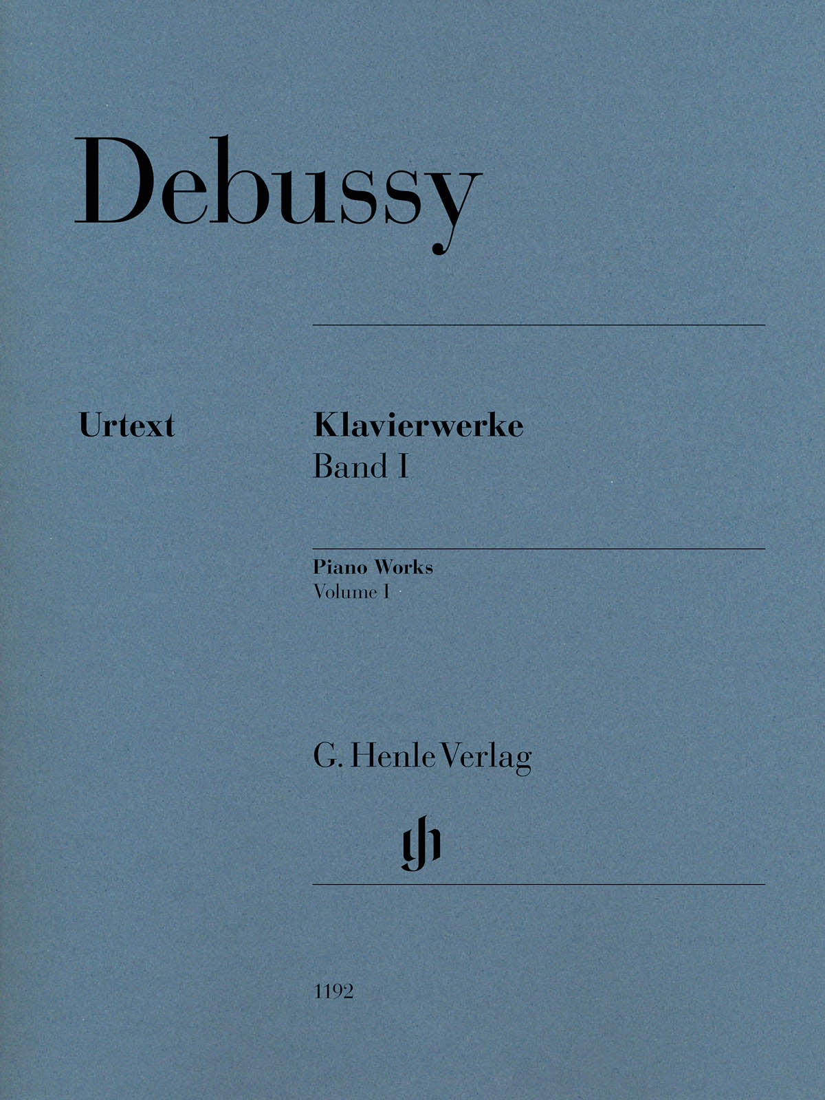 Debussy: Piano Works - Volume 1