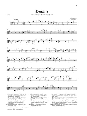 Telemann: Viola Concerto in G Major