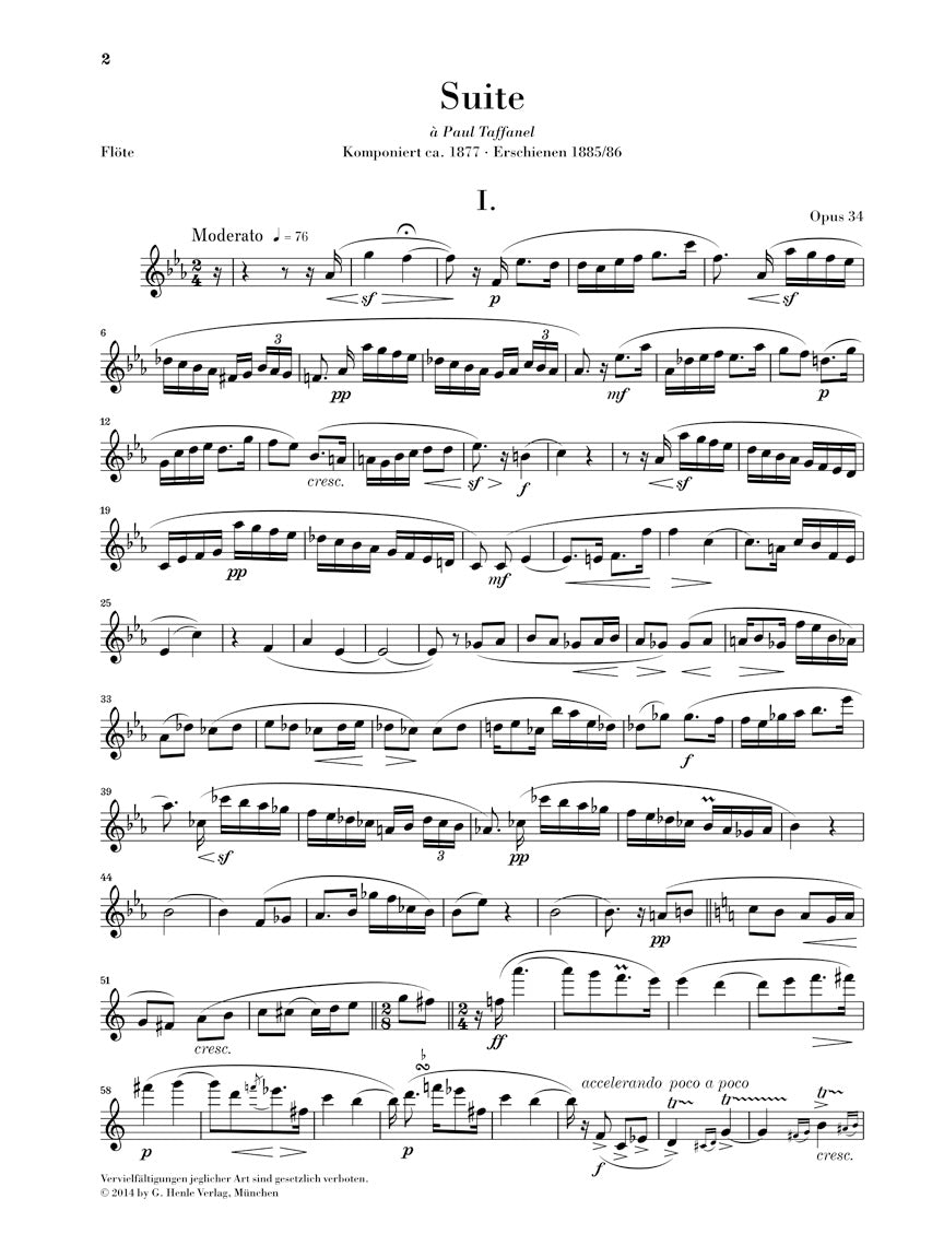 Widor: Suite, Op. 34