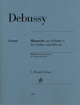 Debussy: Minstrels from Préludes (for violin and piano)