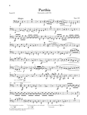 Beethoven: Parthia, Op. 103 and Rondo, WoO 25