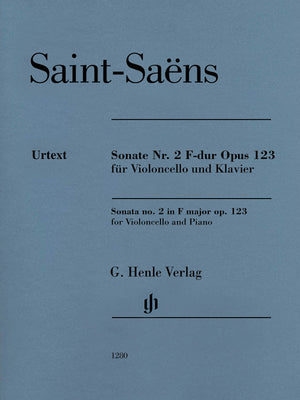 Saint-Saëns: Cello Sonata No. 2 in F Major, Op. 123