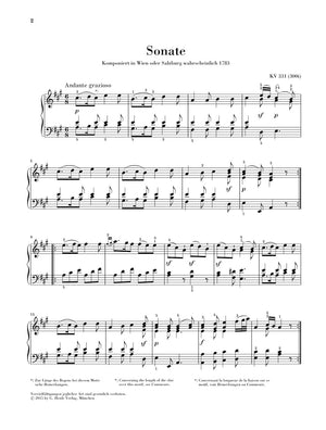 Mozart: Piano Sonata in A Major, K. 331 (300i)