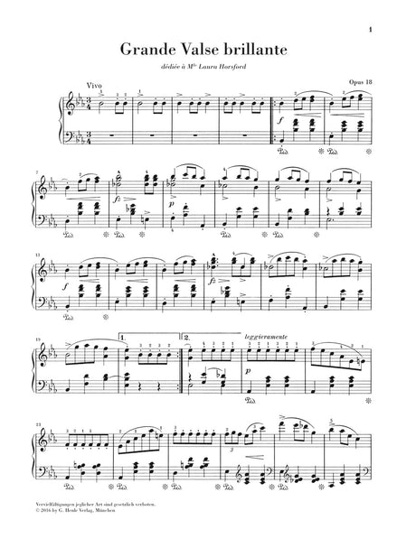 Chopin: Grande Valse Brillante in E-flat Major, Op. 18