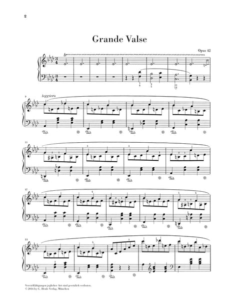 Chopin: Grande Waltz in A-flat Major, Op. 42