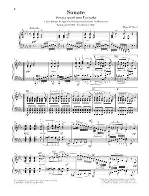 Beethoven: Piano Sonata No. 13 in E-flat Major, Op. 27, No. 1
