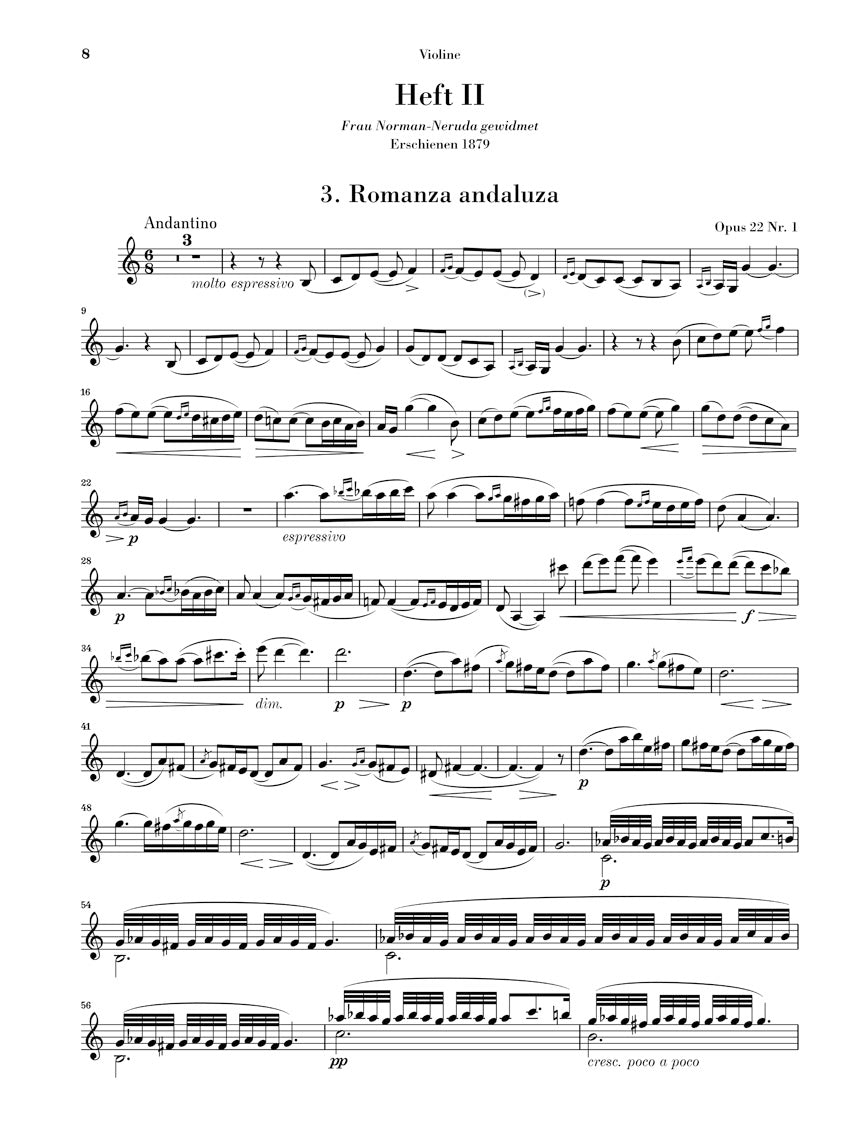 Sarasate: Spanish Dances for Violin and Piano
