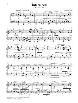 Brahms: Intermezzo in A Major, Op. 118, No. 2