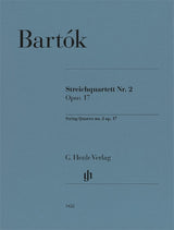 Bartók: String Quartet No. 2, Op. 17